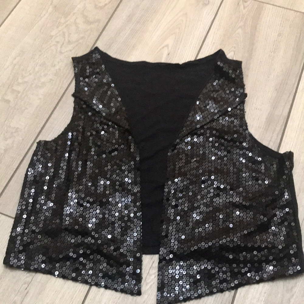 Justice Vest Sequins